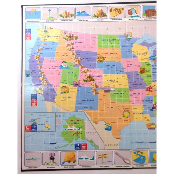 Where in the USA is Carmen Sandiego? Board Game Complete University Games 1993 - Picture 6 of 7